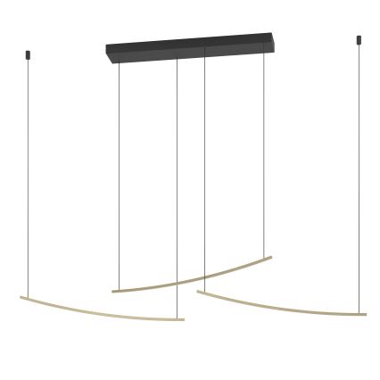 Eglo  - Suspension LED dimmable sur câble LED/22W/230V 2700/4000/6500K dorée