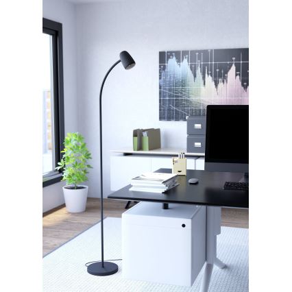 Eglo - Lampada da terra 1xE14/18W/230V nera