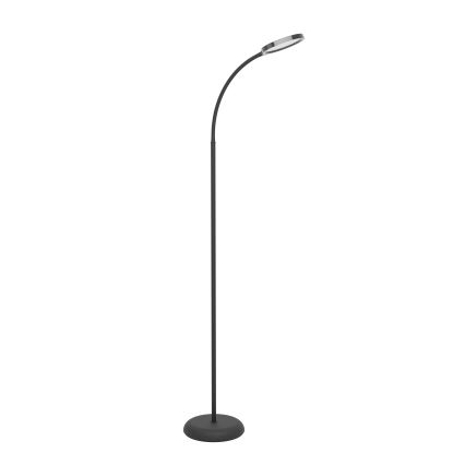 Eglo - Lampada da terra LED dimmerabile e flessibile LED/5,5W/230V 2700/4000/6500K nera