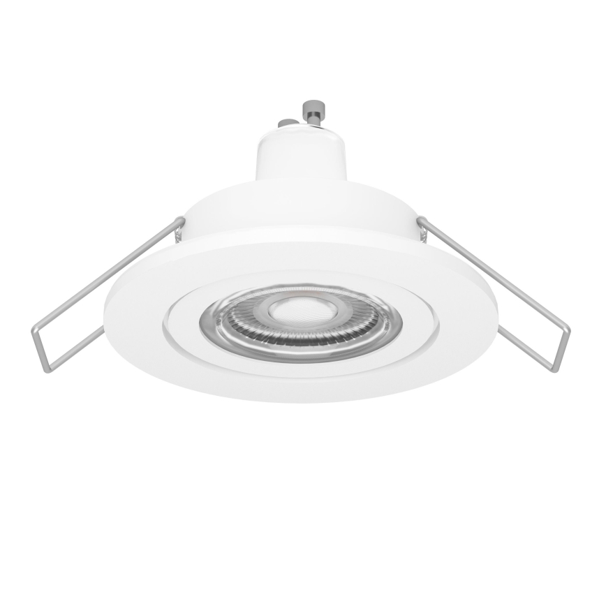 Eglo - LED Einbaustrahler für Badezimmer 1xGU10/4,5W/230V IP44 weiß