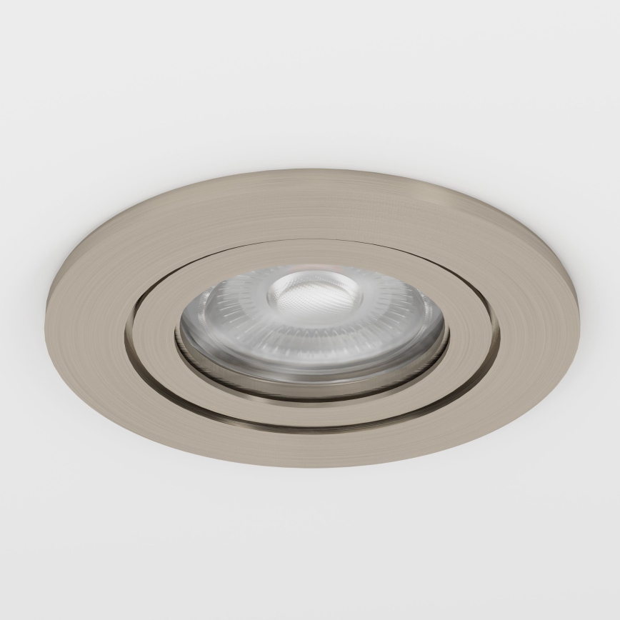 Eglo - Faretto LED da incasso per bagno 1xGU10/4,5W/230V IP44 cromo opaco