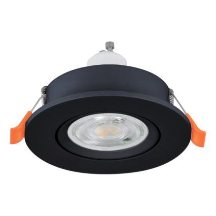 Eglo - Faretto da incasso a LED 1xGU10/4,5W/230V nero