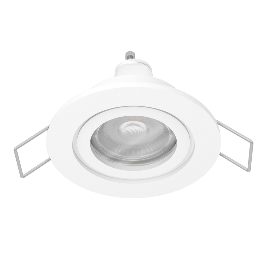 Eglo - Faretto LED ad incasso per bagno 1xGU10/4,5W/230V IP44 bianco