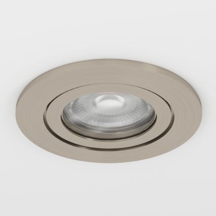 Eglo - Faretto LED da incasso per bagno 1xGU10/4,5W/230V IP44 cromo satinato