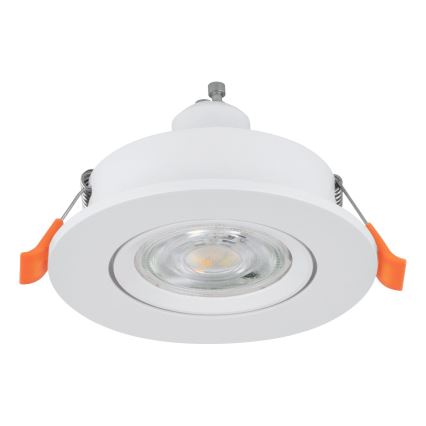 Eglo - LED-Einbaustrahler 1xGU10/4,5W/230V weiß