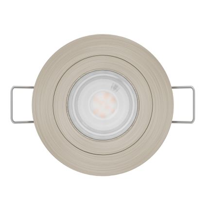 Eglo - LED-Einbaustrahler 1xGU10/4,5W/230V mattchrom