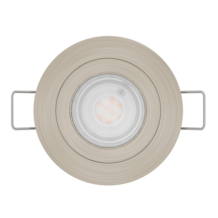 Eglo - Spot LED encastrable 1x GU10/4,5W/230V chrome mat