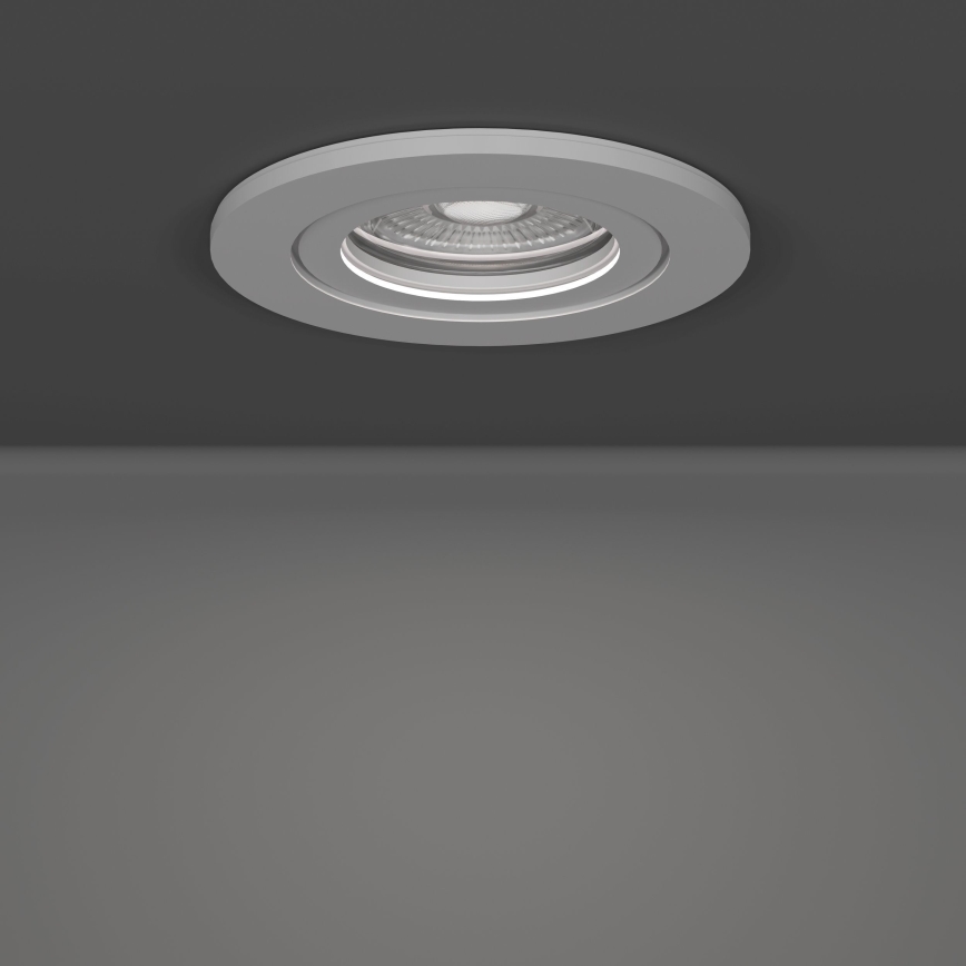 Eglo - Lot de 5 spots LED encastrables, 4,8 W, 230 V, 2700/4000/6500 K, blanc