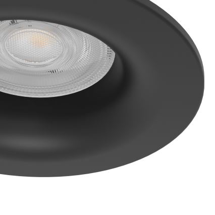 Eglo - LOT DE 3 spots encastrés LED pour salle de bains LED/4,9W/230V 2700/4000/6500K Ø 8,8 cm IP65 noir
