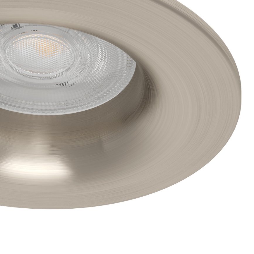 Eglo - SET 3x LED-Einbauleuchte für das Badezimmer LED/4,9W/230V 2700/4000/6500K Ø 8,8 cm IP65 mattchrom