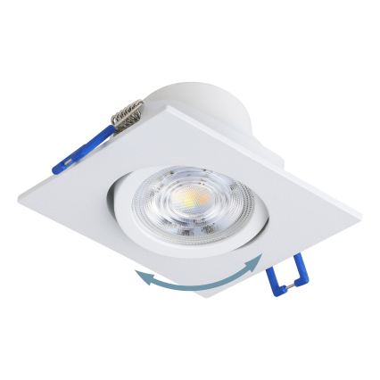 Eglo - Set da 3 faretti da incasso dimmerabili a LED LED/4,8W/230V 8,8x8,8 cm bianco