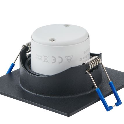 Eglo - Lot de 3 spots encastrés LED dimmables LED/4,8W/230V 8,8x8,8 cm noir