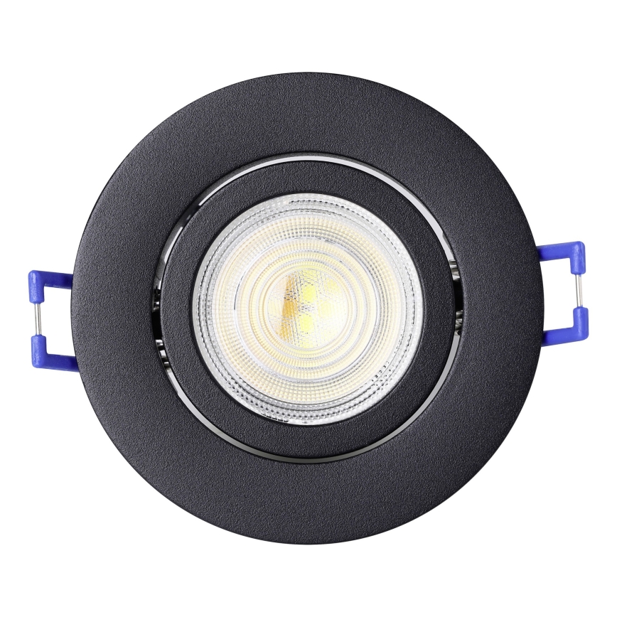Eglo - SET 3x faretti da incasso LED RGBW dimmerabili LED/4,7W/230V 2700-6500K nero