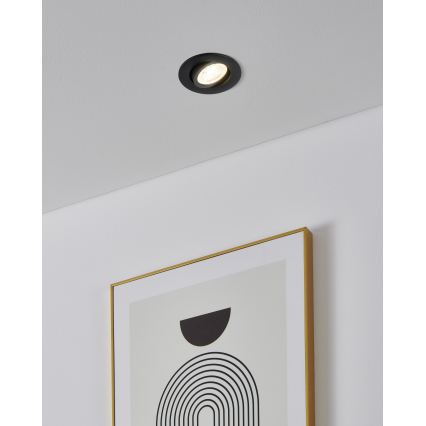 Eglo - SET 3x faretti da incasso LED RGBW dimmerabili LED/4,7W/230V 2700-6500K nero