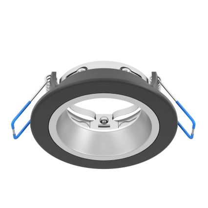 Eglo - LED-dimmbare Bad-Einbauleuchte LED/4,8W/230V 2700/4000/6500K IP44 schwarz