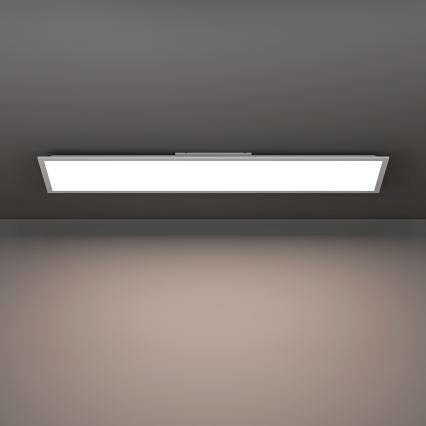 Eglo - Pannello LED dimmerabile a montaggio superficiale LED/33,5W/230V 2700-6500K 120x30 cm bianco + telecomando