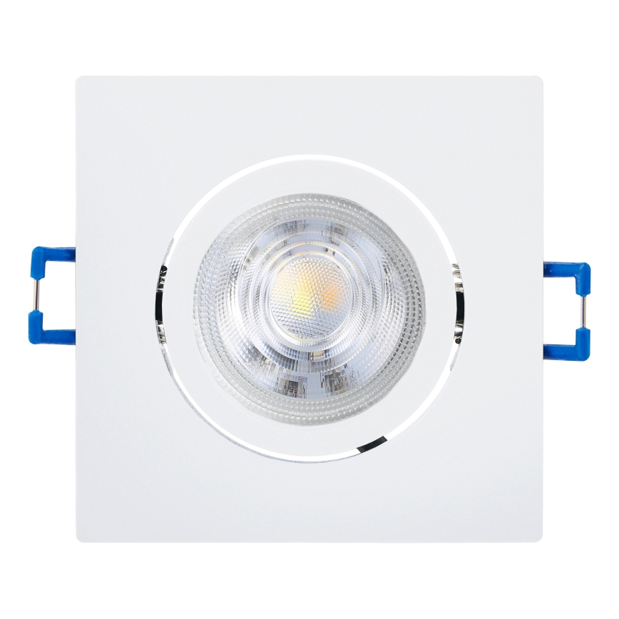 Eglo - Set da 3 faretti da incasso dimmerabili a LED/6,4W/230V 8,8x8,8 cm bianchi