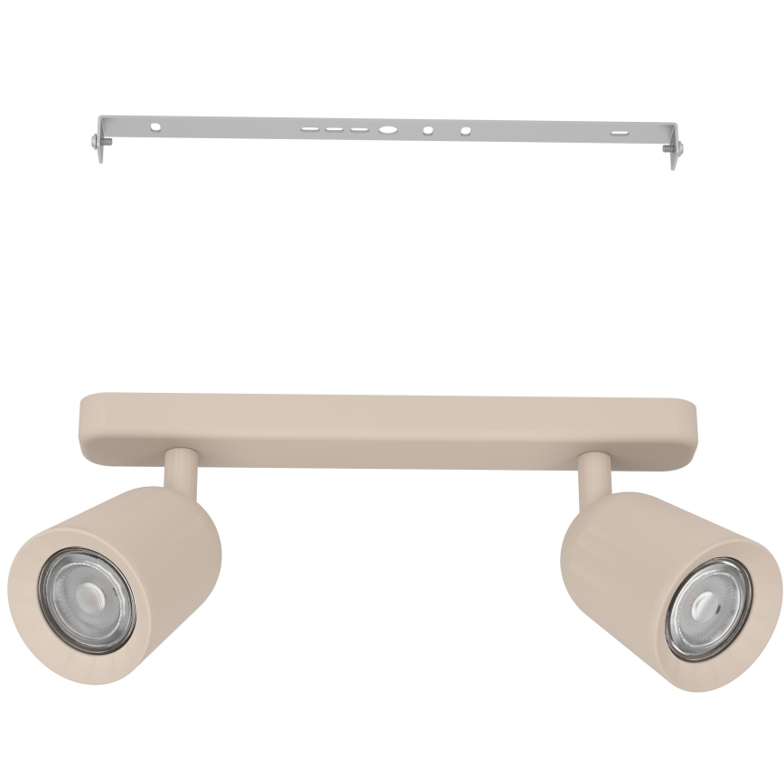Eglo - Spotleuchte 2xGU10/10W/230V beige
