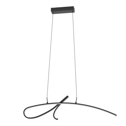 Eglo - Lampada a sospensione LED su cavo LED/20W/230V 2700/4000/6500K nera