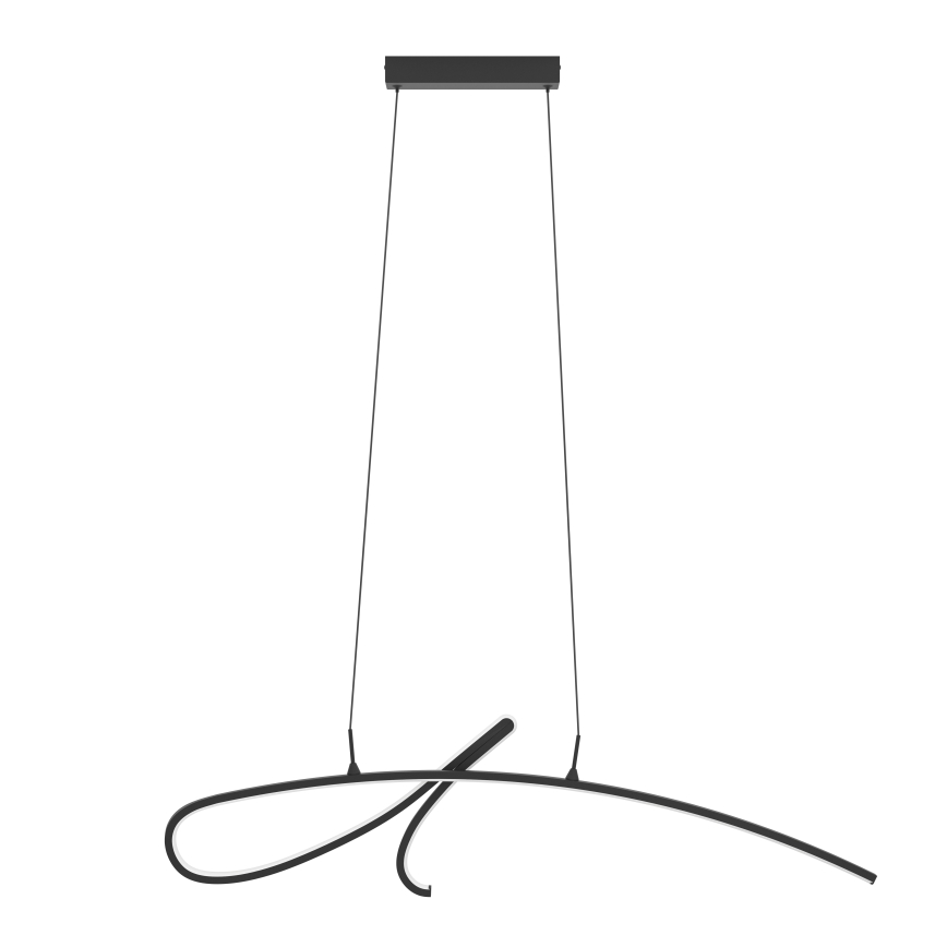 Eglo - LED-Pendelleuchte mit Kabelaufhängung LED/20W/230V 2700/4000/6500K schwarz