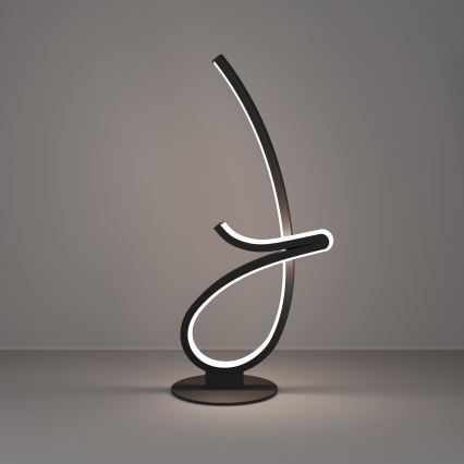 Eglo - Lampe de bureau LED LED/12W/230V 2700/4000/6500K noire