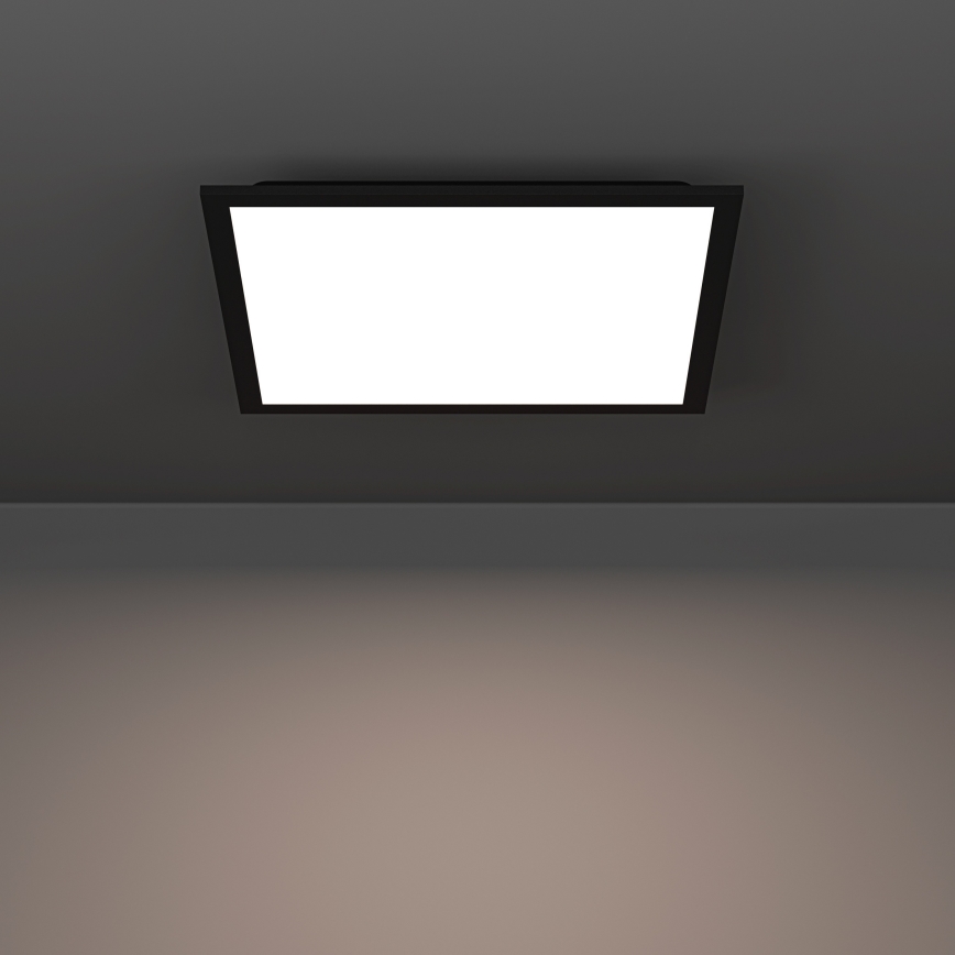 Eglo - Plafoniera LED LED/18,8W/230V 2700/4000/6500K 40x40 cm nera