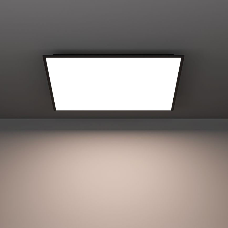 Eglo - LED-Aufbaupanel LED/32,5W/230V 2700/4000/6500K 60x60 cm schwarz