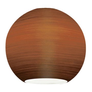 EGLO 90251 - Vetro di ricambio per lampadario, lampada da tavolo, plafoniera e faretto MY CHOICE E14 diametro 9 cm marrone asciugato