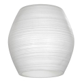 Eglo 90264 - Paralume MY CHOICE bianco striato diametro 9 cm