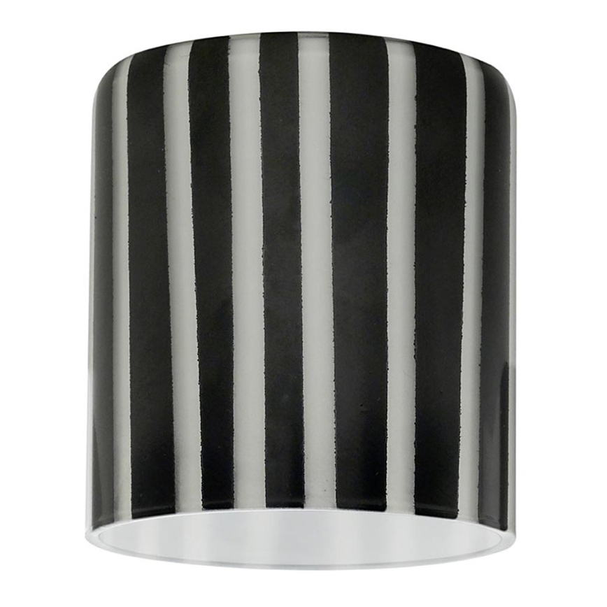 Eglo 90858 - Paralume per lampadario, lampada da tavolo, plafoniera e faretto MY CHOICE E14 diametro 7 cm bianco e nero