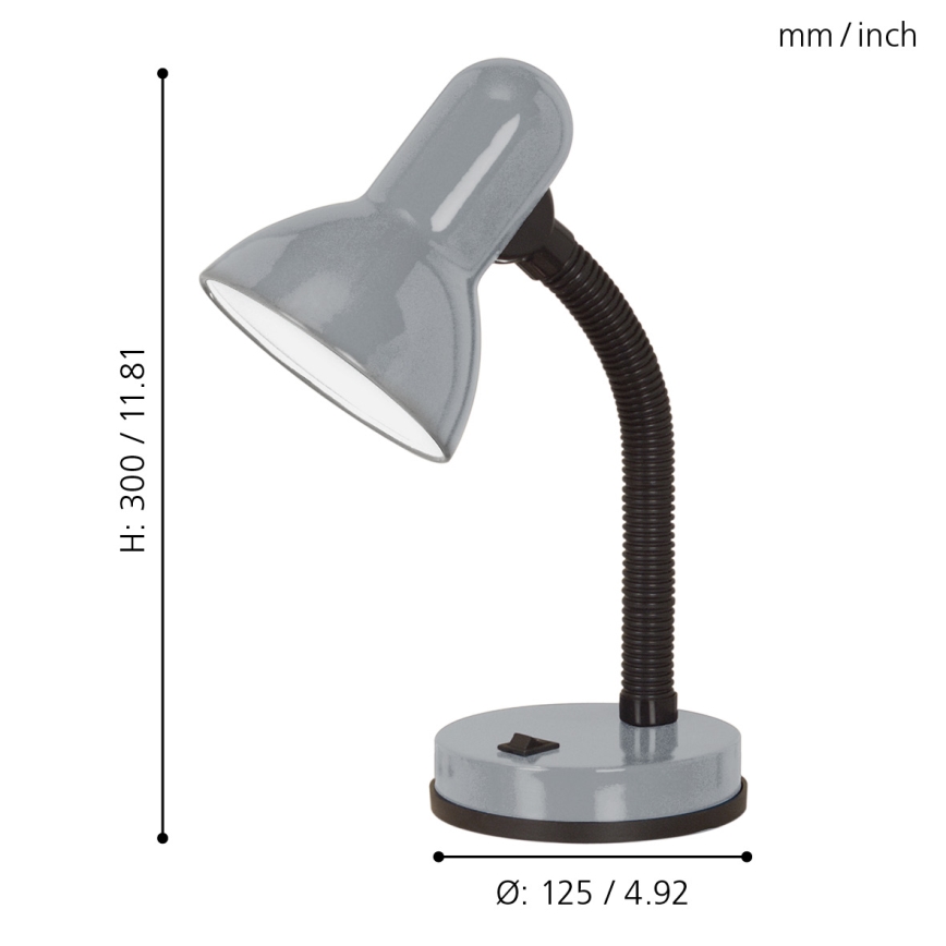 Eglo - Lampada da tavolo 1xE27/40W/230V