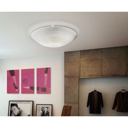 EGLO 91682 - Lampada da parete/soffitto LED MALVA LED/12W bianca