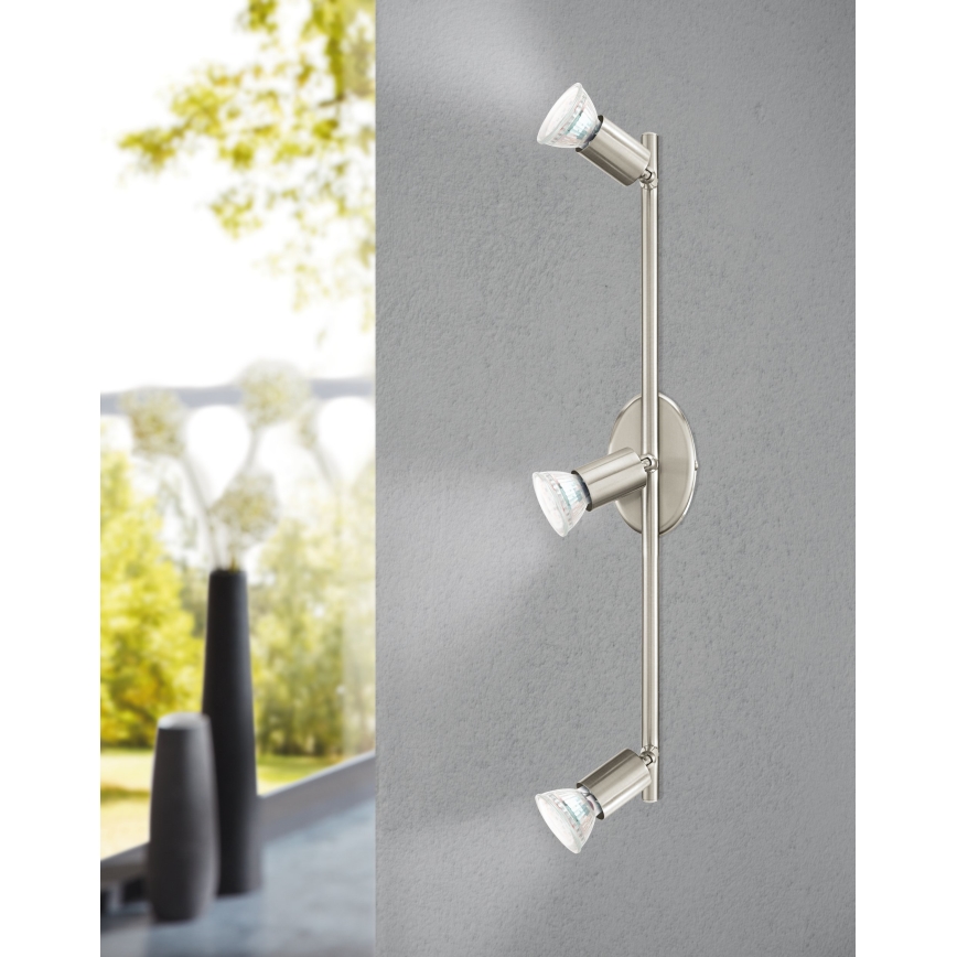 Eglo - Luce Spot a LED 2xGU10/2,8W/230V