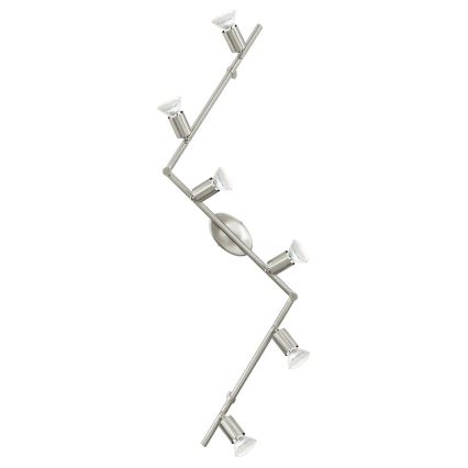 Eglo - Luce Spot a LED 6xGU10-LED/2,8W/230V