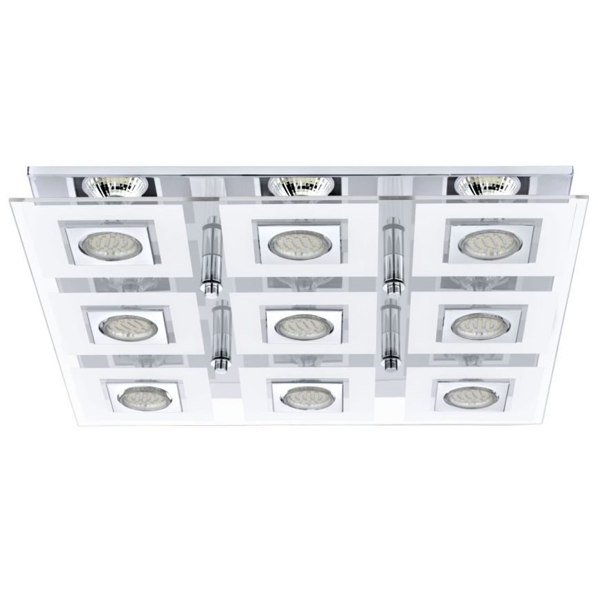 Eglo - Plafoniera LED 9xGU10/3W/230V