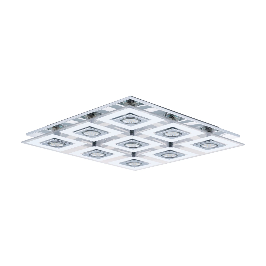 Eglo - Plafonnier LED 9xGU10/3W/230V