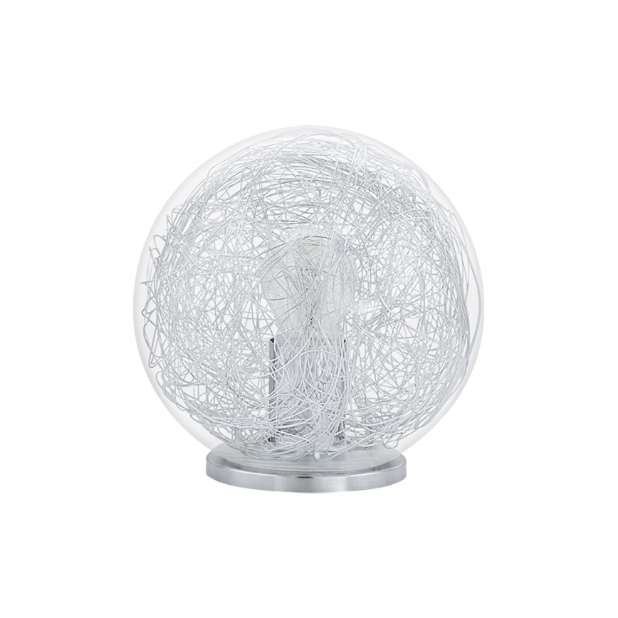 Eglo 93075 - Lampada da tavolo  LUBERIO 1xE27/60W/230V