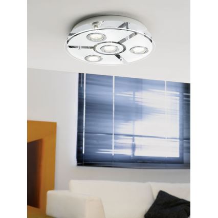 EGLO 93107 - Plafonnier CABO 4xGU10/3W LED