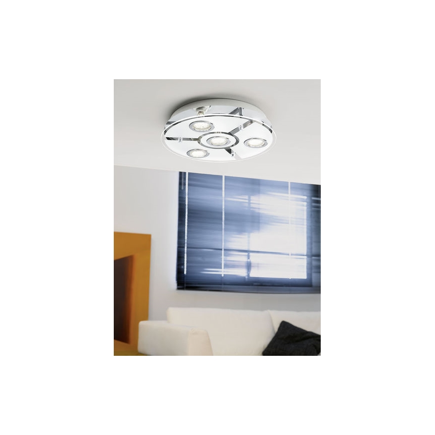 EGLO 93107 - Plafonnier CABO 4xGU10/3W LED