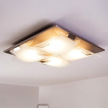 Eglo 93398 - Plafonnier GUADIANO 4xGX53/7W/230V