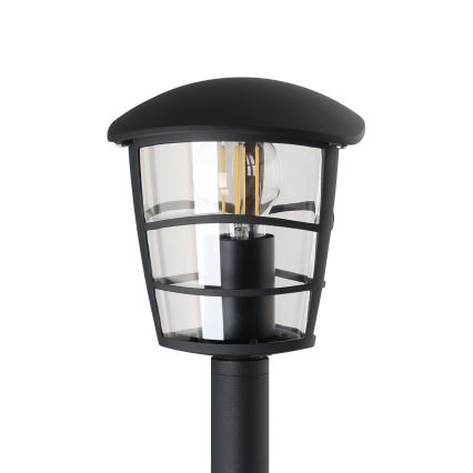 Eglo - Lampada LED da esterno 1xE27/8,5W/230V IP44 nera