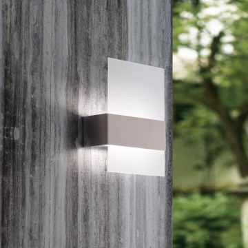 Eglo 93438 - LED-Außenleuchte NADELA 2xLED/2,5W/230V IP44