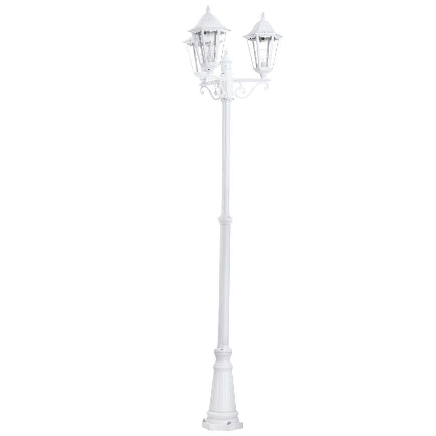 Eglo - Lampadaire extérieur 3xE27/60W/230V IP44