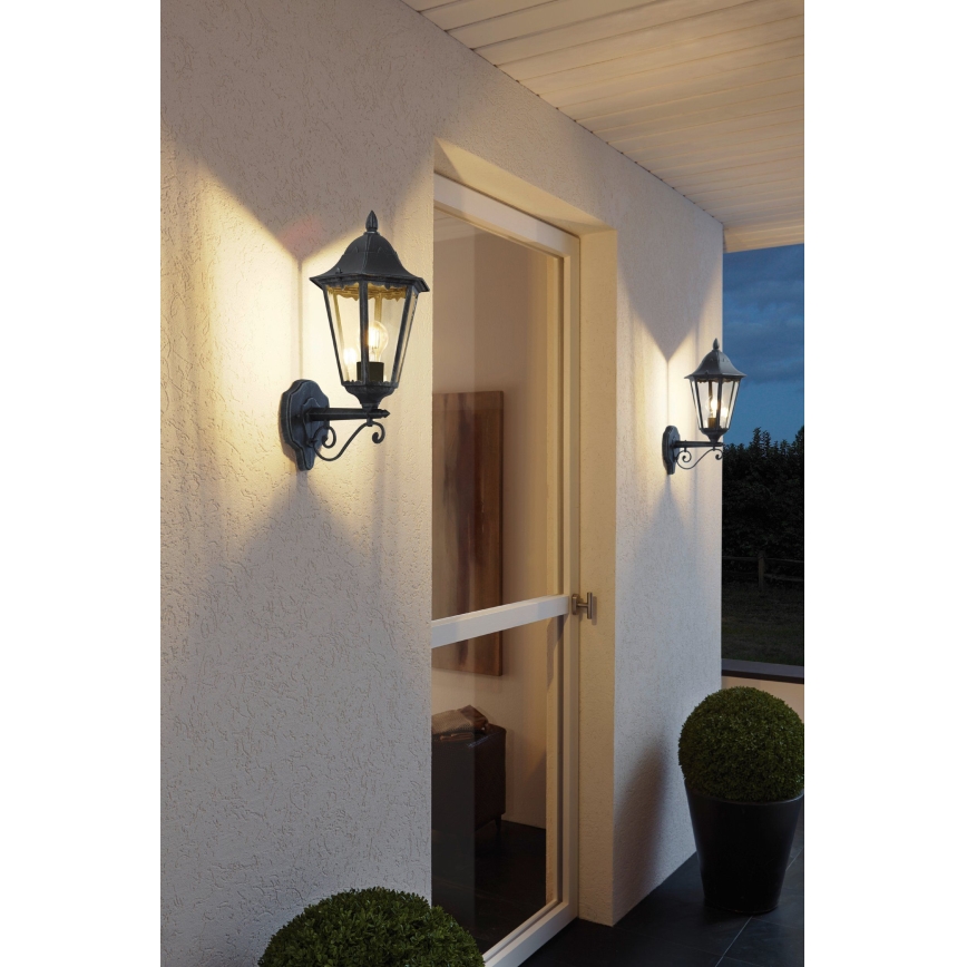 Eglo - Applique murale extérieure 1xE27/60W/230V IP44