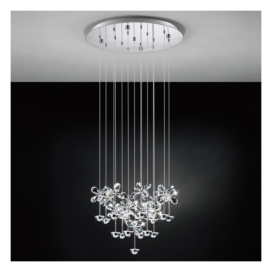 Eglo 93662 - Suspension filaire PIANOPOLI 15xLED/2,5W/230V