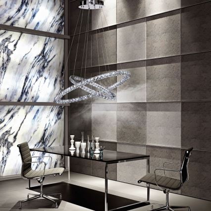 Eglo - Lampadario LED a sospensione con filo LED/56,1W/230V