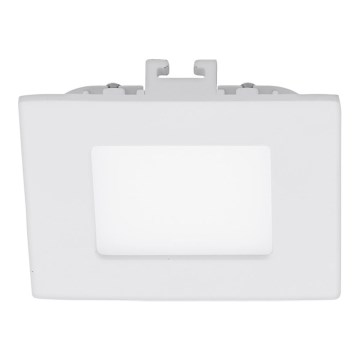 Eglo 94045 - Plafonnier encastré LED FUEVA 1 LED/2,7W/230V 8,5x8,5 cm