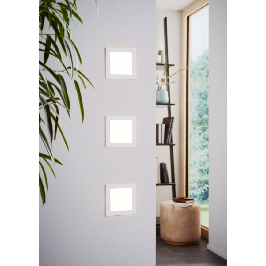 Eglo 94061 - LED-Einbauleuchte FUEVA 1 LED/10,95W/230V