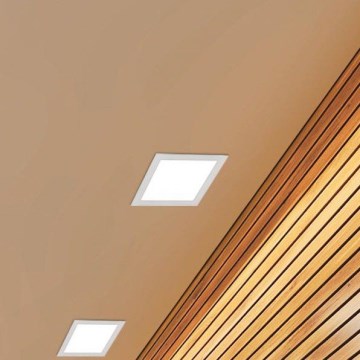 Eglo 94061 - Luminaire encastré LED FUEVA 1 LED/10,95W/230V 17x17 cm