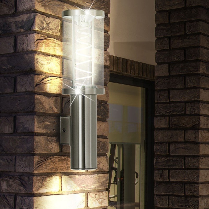 Eglo 94095 - Lampada da parete LED per esterni TRONO 2xGU10/5W/230V IP44